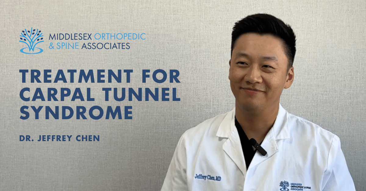 Jeffrey Chen - Middlesex Orthopedic & Spine Associates %